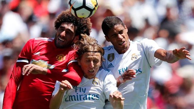 Real Madrid y Manchester United animan atractivo partido por la Supercopa de Europa
