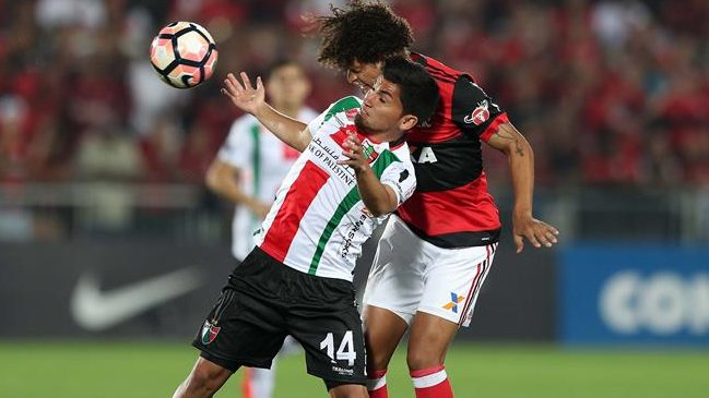 Palestino quedó eliminado de Copa Sudamericana tras ser vapuleado por Flamengo