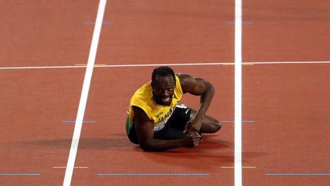 Usain Bolt sufrió lesión en la 4x100 y tuvo amarga despedida de las pistas