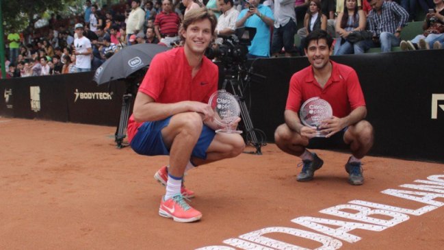 Nicolás Jarry y Sergio Galdos se coronaron en dobles del Challenger de Floridablanca