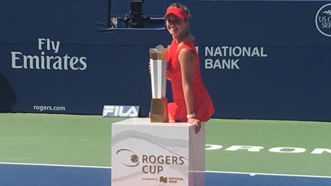Elina Svitolina derribó a Wozniacki y logró en Toronto el noveno título de su carrera