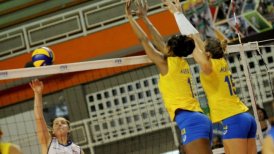 Chile se inclinó ante Brasil en el Sudamericano femenino de voleibol