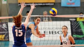 Chile cosechó ante Argentina una nueva derrota en el Sudamericano femenino de voleibol