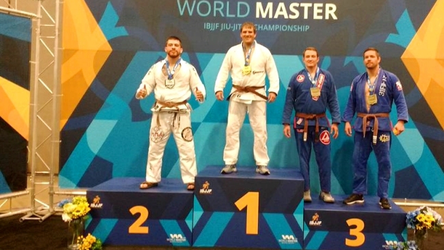 Chileno Francisco Maldonado logró medalla de plata en Mundial de Jiu-jitsu en Estados Unidos