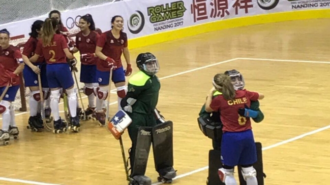 Las Marcianitas debutaron en los World Roller Games con espectacular triunfo sobre Portugal