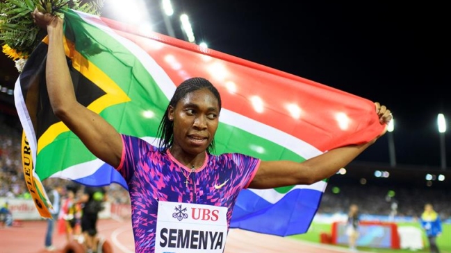 Caster Semenya rompió el récord mundial de 600 metros