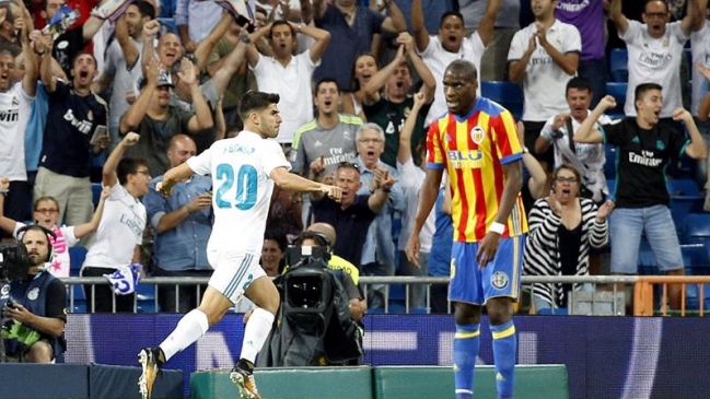 Real Madrid rescató un empate ante Valencia gracias a un enorme Marcos Asensio