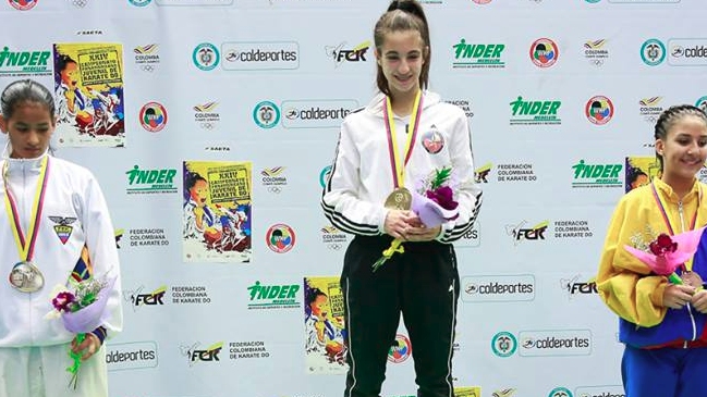Valentina Toro, número uno del mundo en karate: "Estoy viviendo un sueño"