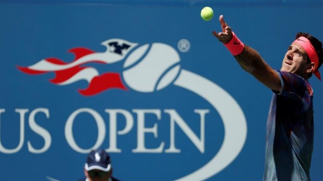 Juan Martín del Potro logró esforzado triunfo en su estreno en el US Open