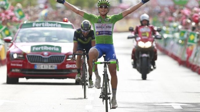 Matteo Trentin logró su tercer triunfo en la Vuelta de España 2017