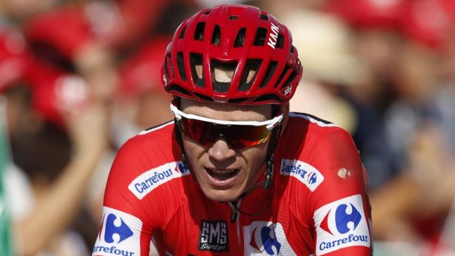 Chris Froome conservó el liderato de la Vuelta a España tras la 14ª etapa