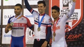Antonio Cabrera ganó medalla de plata para Chile en el Panamericano de ciclismo pista