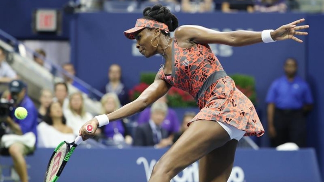 Venus Williams se metió a semifinales del US Open con victoria sobre Petra Kvitova