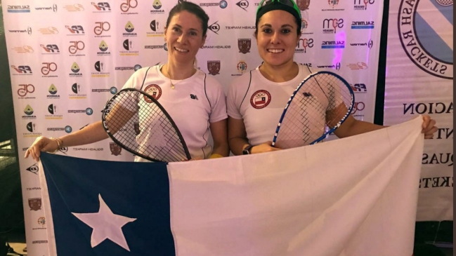 Giselle Delgado y Anita Pinto se coronaron campeonas en Panamericano de Squash