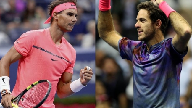 Rafael Nadal y Juan Martín Del Potro chocan en la "final anticipada" del US Open