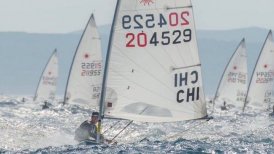 Clemente Seguel no compitió en la Flota de Plata en Mundial de Veleros Laser en Croacia