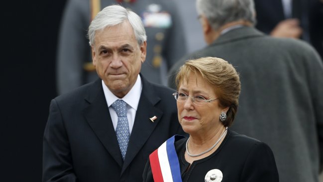 Las arengas de Bachelet y Piñera para la selección chilena