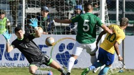 Bolivia y Brasil igualaron con Carlos Lampe como figura