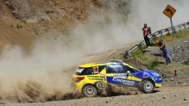 Cristóbal Vidaurre se quedó con la jornada sabatina del Rally Mobil en Rancagua