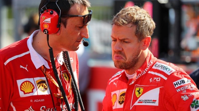 Sebastian Vettel: No hay que ser un genio para ver que se me escapa el Mundial