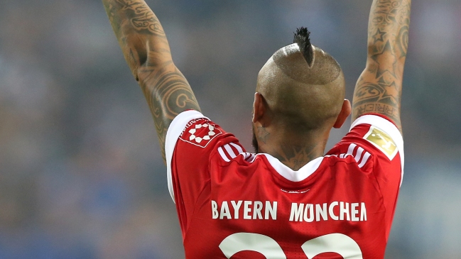 Arturo Vidal volvió a los trabajos en Bayern Munich