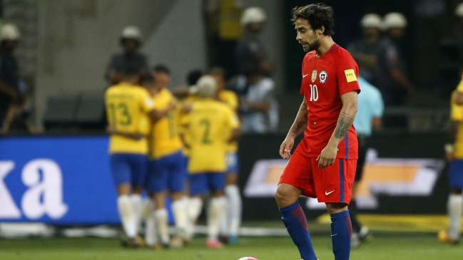 Chile sucumbió ante Brasil y quedó fuera del Mundial de Rusia 2018