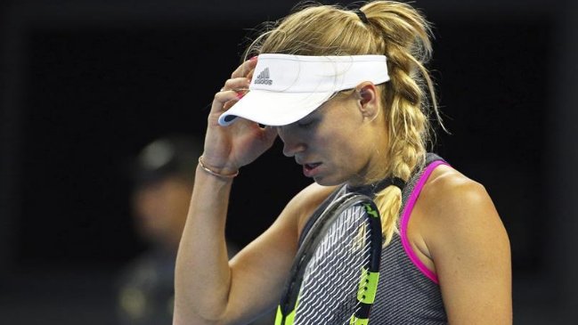 Caroline Wozniacki se retiró del WTA de Hong Kong por lesión en un codo