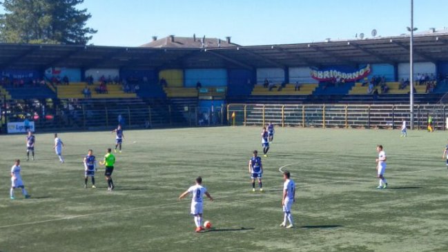 Deportes Santa Cruz igualó con Provincial Osorno en la Segunda División
