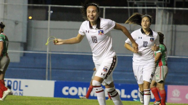 Colo Colo goleó a Colón de Uruguay y aseguró su cupo en semifinales de la Copa Libertadores femenina