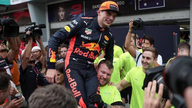 Max Verstappen renovó con Red Bull hasta fines del 2020