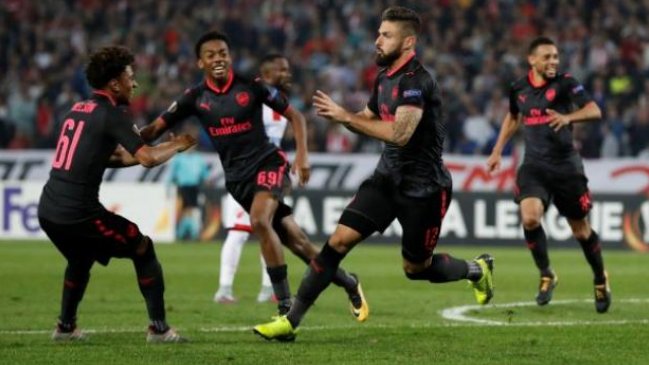 Arsenal recibe a Estrella Roja con la opción de avanzar en la Europa League