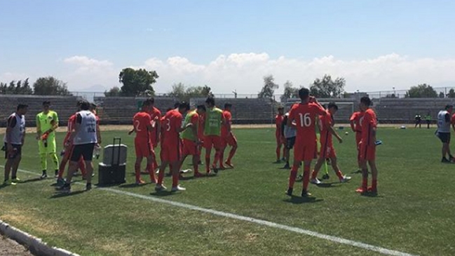La sub 20 de Chile doblegó en amistoso al equipo adulto de Palestino