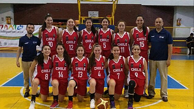 Chile venció a Argentina y avanzó a la final del Sudamericano sub 14 de baloncesto femenino