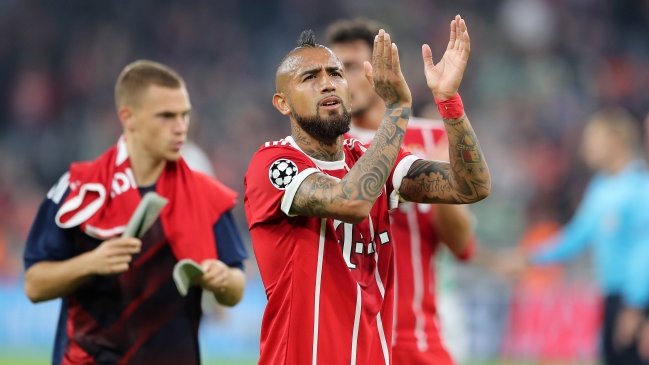 Diario alemán asegura que Bayern tiene dudas respecto a la renovación de Vidal