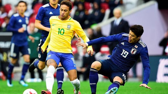 Brasil derrotó sin mayores complicaciones a Japón en amistoso jugado en Francia