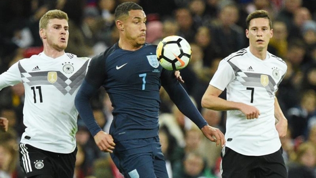 Inglaterra y Alemania firmaron tablas en intenso amistoso disputado en Wembley