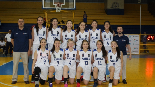 Chile derrotó a Brasil y se quedó con el título del Sudamericano sub 14 de baloncesto femenino