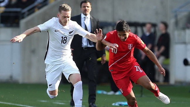 Nueva Zelanda y Perú empataron y dejaron en suspenso el repechaje