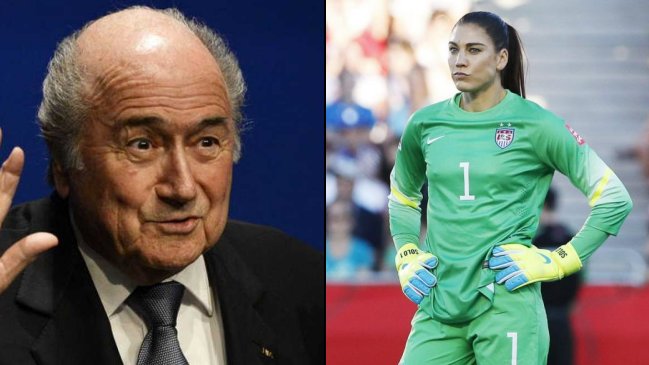Joseph Blatter y la acusación de agresión sexual de Hope Solo: "Es ridícula"