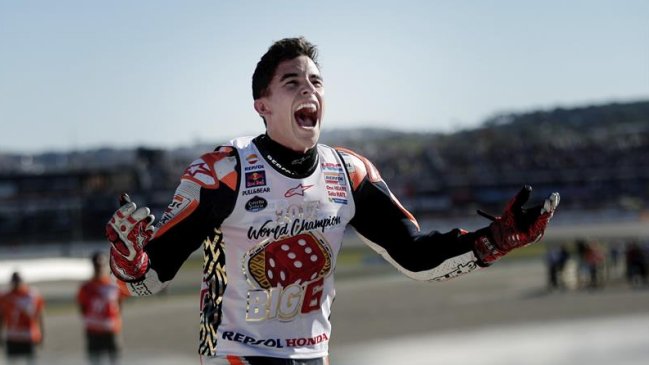 Marc Márquez logró su cuarto título mundial de MotoGP en Valencia