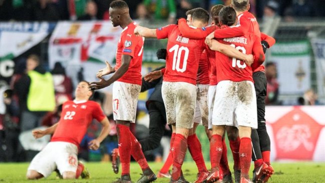 Suiza clasificó al Mundial 2018 tras dominar la serie de repechaje ante Irlanda del Norte