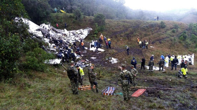 Fiscalía brasileña sospecha que avión de la tragedia de Chapecoense pertenece a otros dueños