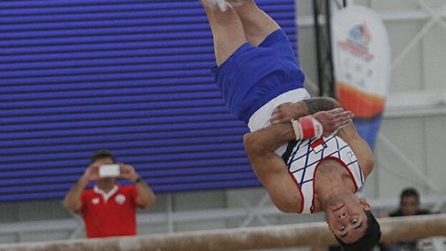 Joel Alvarez le dio a Chile medalla de oro en gimnasia en los Juegos Bolivarianos