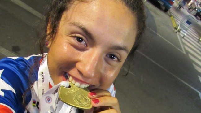 Aranza Villalón ganó medalla de oro en la contrarreloj individual de los Bolivarianos