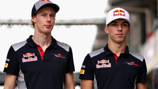 Brendon Hartley y Pierre Gasly serán los pilotos de Toro Rosso en 2018