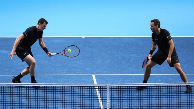 Jamie Murray y Bruno Soares se instalaron en semifinales del Masters de dobles