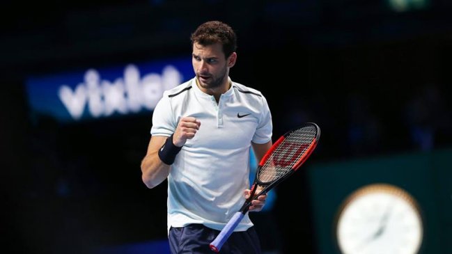 Dimitrov doblegó a Goffin en una final de infarto y reclamó la corona en el Masters de Londres