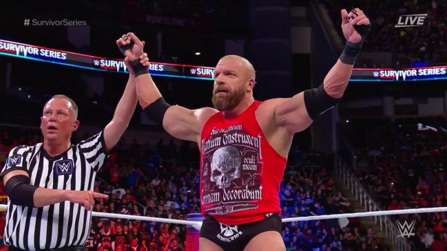 Triple H le dio el triunfo a RAW sobre Smackdown Live en Survivor Series