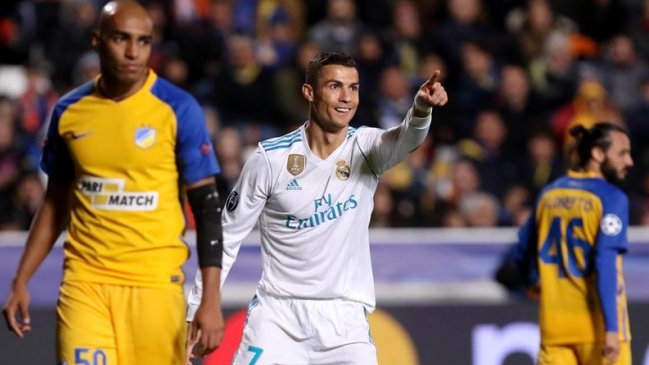 Real Madrid pasó a octavos de final de la Champions tras aniquilar a APOEL