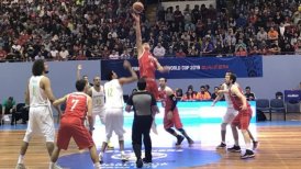 Chile se estrenó con una derrota en las Clasificatorias de baloncesto rumbo a China 2019